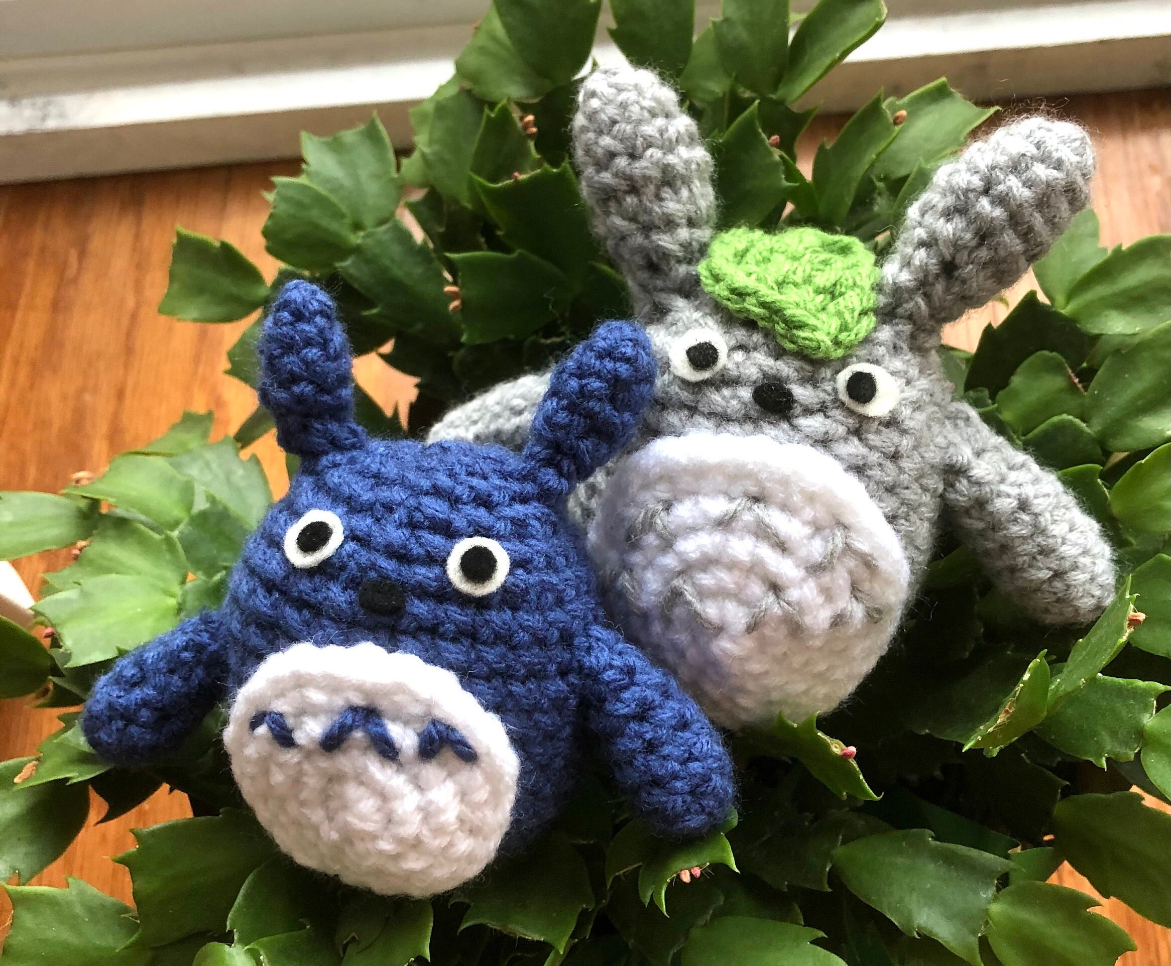 Cute Amigurumi Crochet Totoro Plush Studio Ghibli Totoro | Etsy