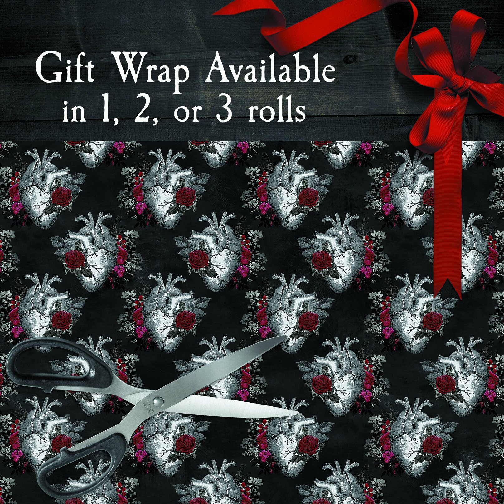 Merry Christmas Gift Wrap Papers, Neutral Wrapping Paper