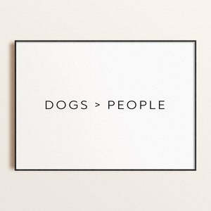 Dog Lover Print, Minimalist Wall Art, Dog Mom Gift (Digital Download)