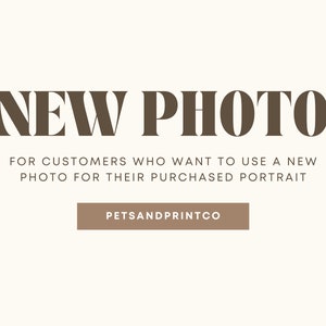 Use A New Photo For Your Portrait