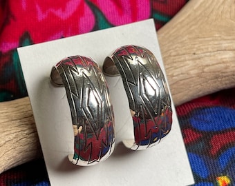 Sterling silver earrings