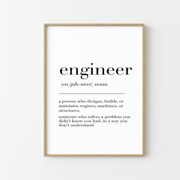 Engineering Wall Art Etsy