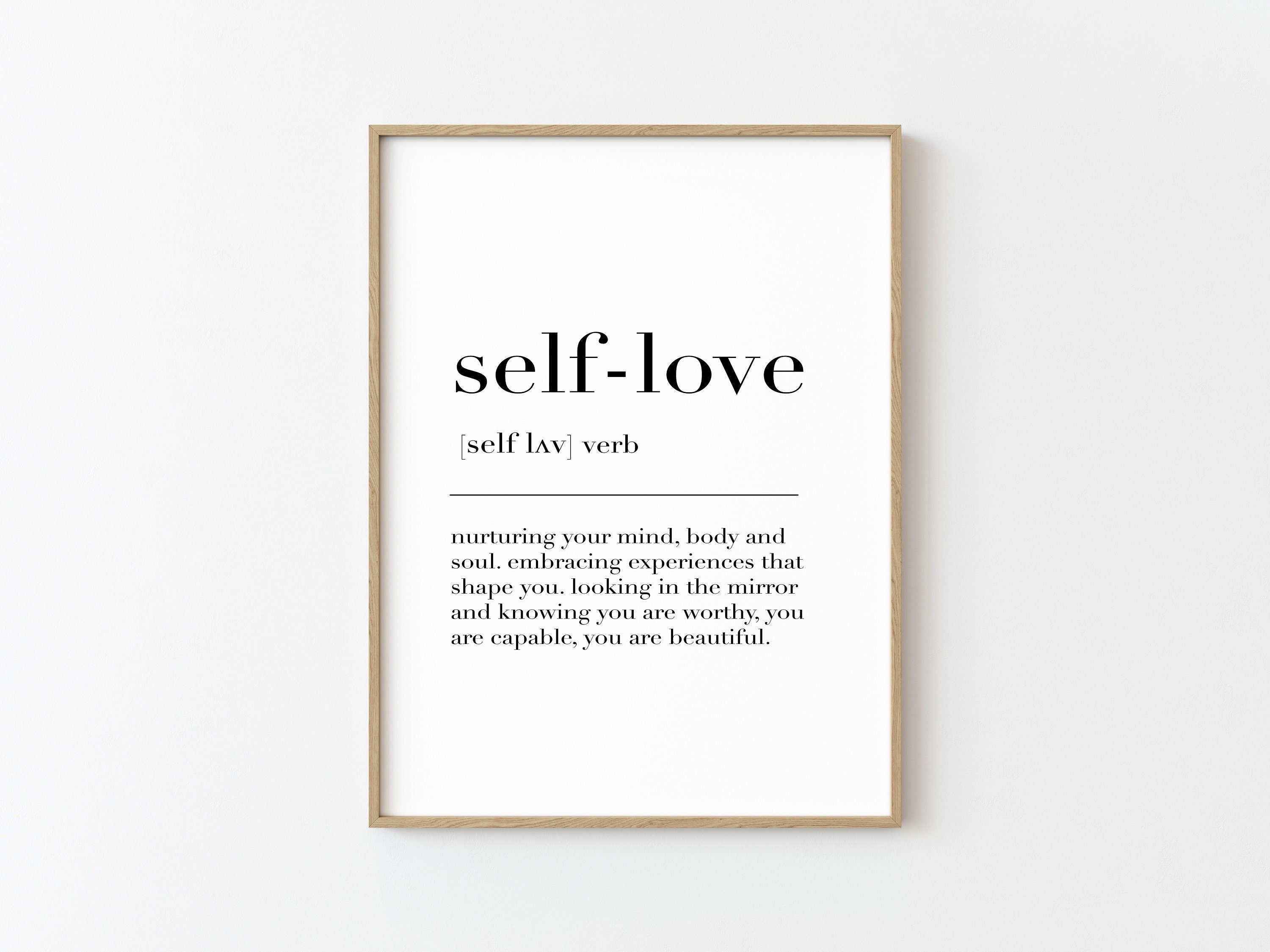 self love definition essay