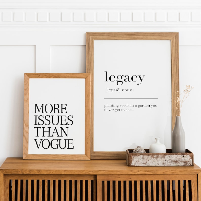 Legacy Definition Printlegacy Printgift For Etsy Australia