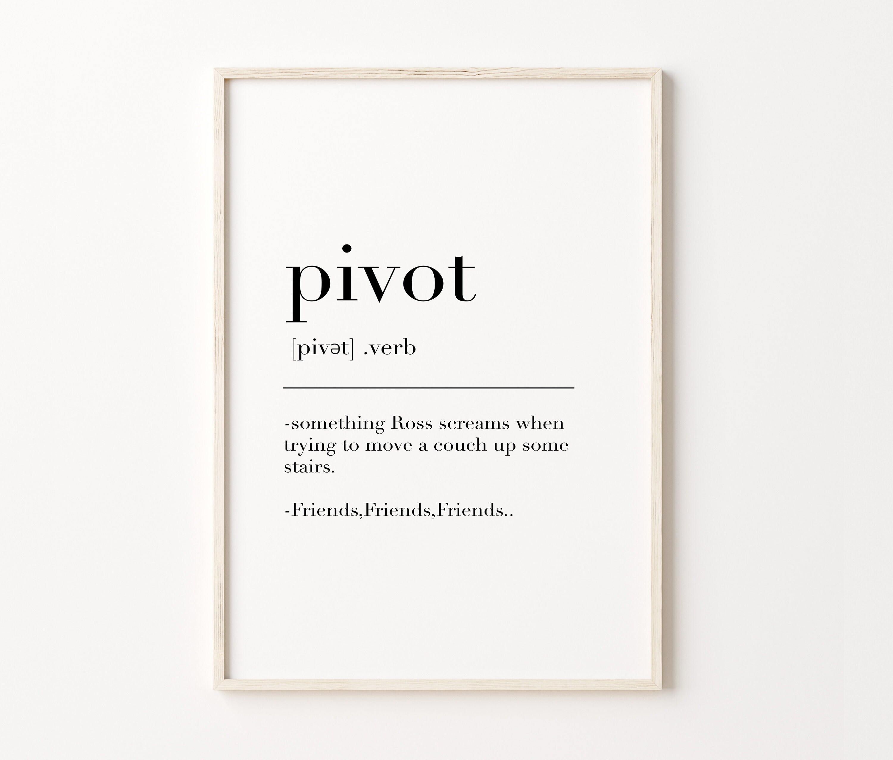 Pivot, Pivot Print, Pivot Poster, Pivot Definition, Definition Poster ...