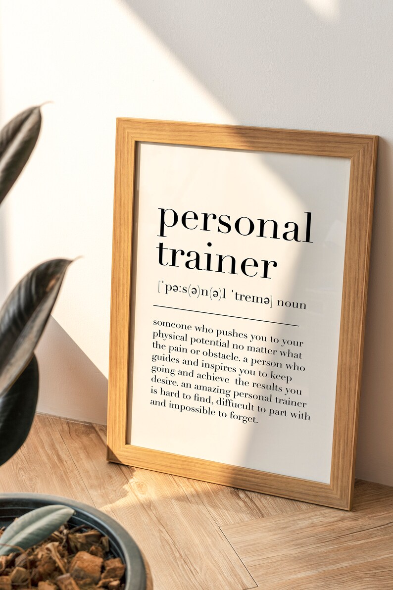 Personal Trainer Definition Print Gift For Personal Trainer Etsy personal-trainer-definition-print-gift-for-personal-trainer-etsy