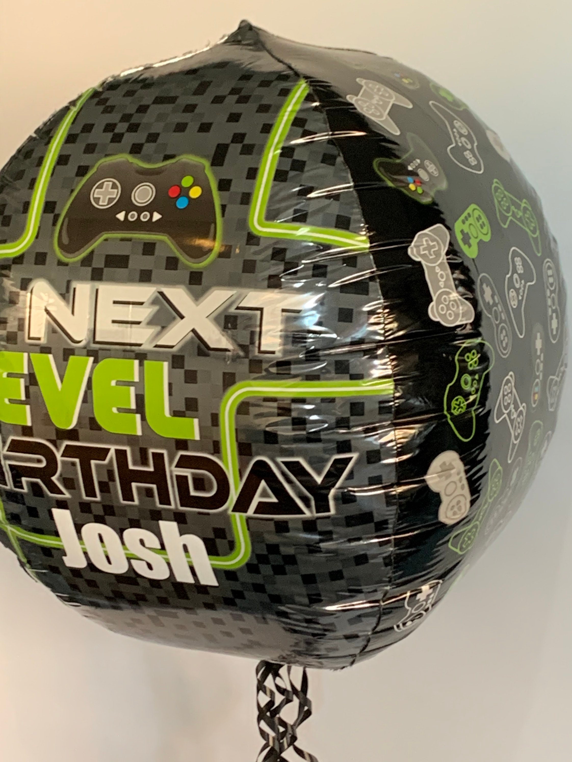 Large Personalised Gaming Balloon Etsy UK