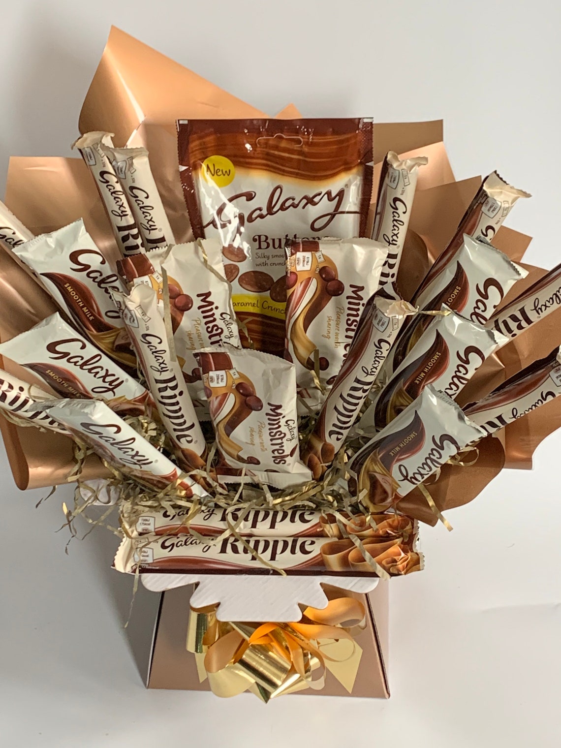 Luxury Extra large galaxy chocolate bouquet gift hamper his Etsy