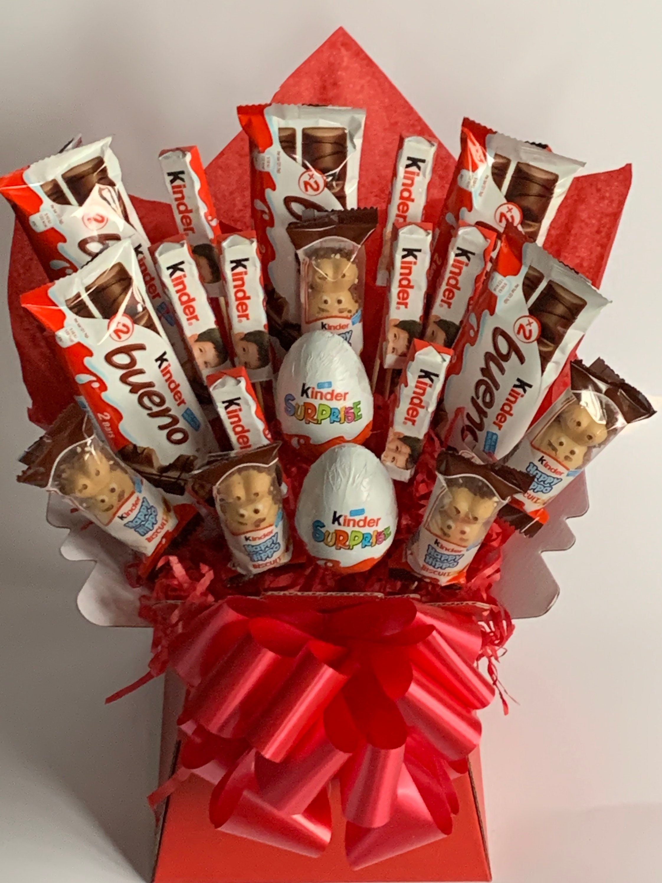 Kinder surprise chocolate bouquet sweet gift hamper Etsy