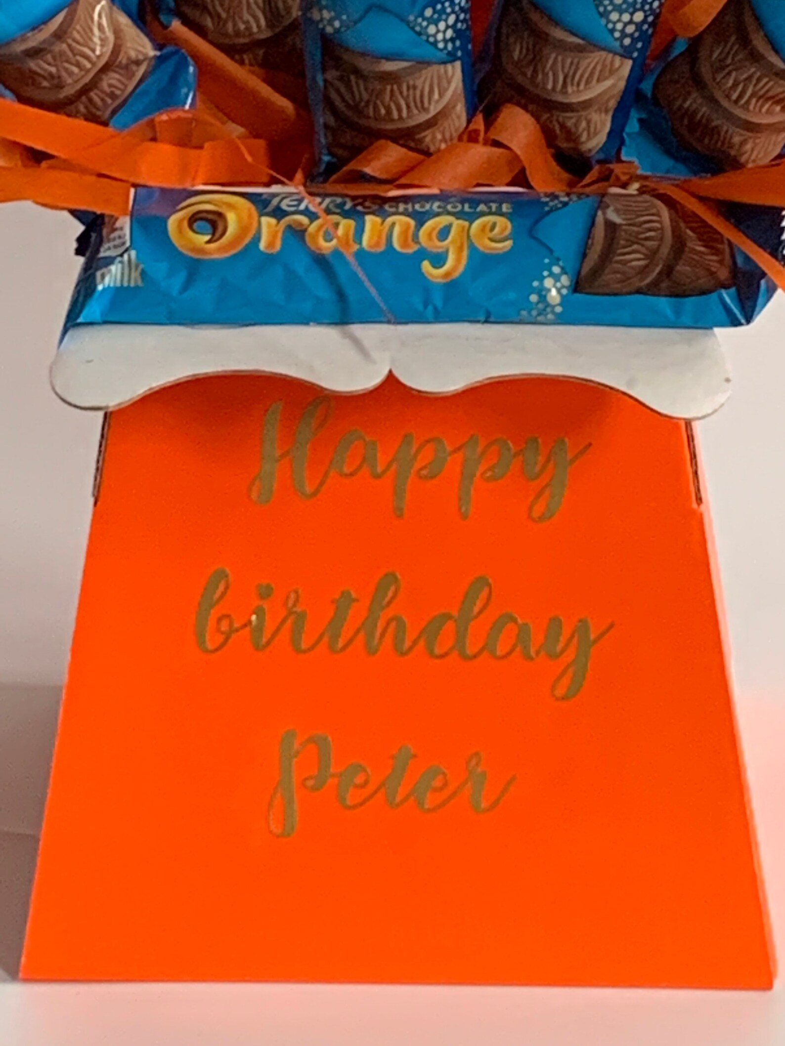 Personalised Terrys Chocolate Orange Apple Love My Gifts