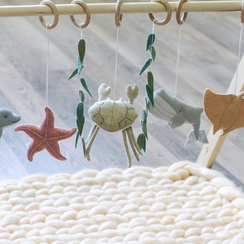 Baby Play Gym Ocean. Baby Gym Hanging Toy Etsy