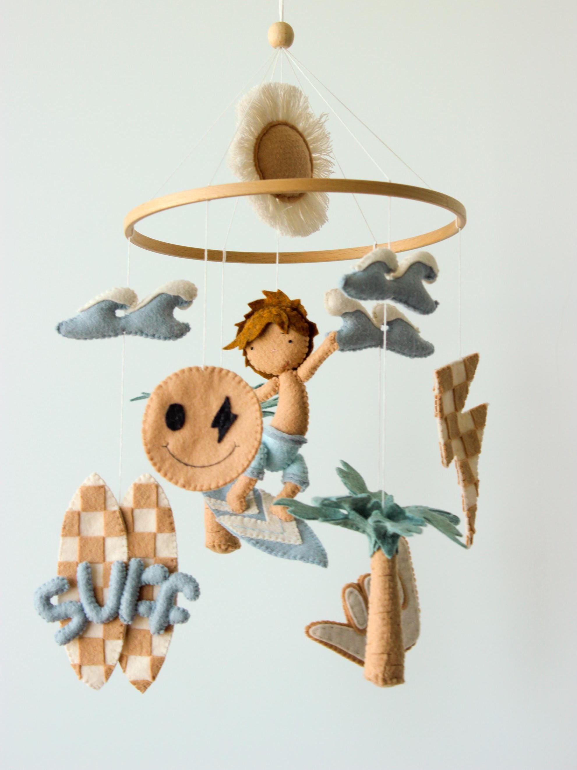 Surf Baby Mobile, Beach Little Dude Mobile