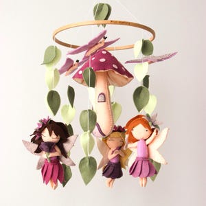 Fee Babymobile, Feengarten Mobile, Pilz Babymobile
