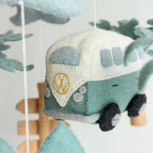 Surf baby mobile, beach baby mobile, ocean baby mobile image 3