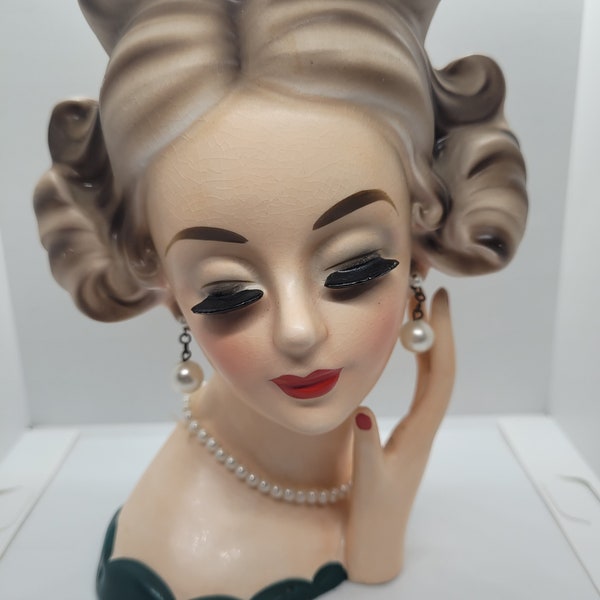 Lady Head Vase Etsy Australia