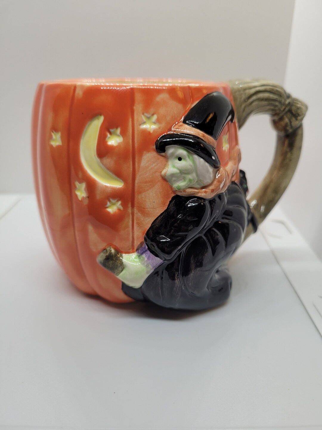 1987 Fitz and Floyd Halloween Mug Etsy