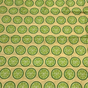 Lime Fabric by the 1/2 Yard