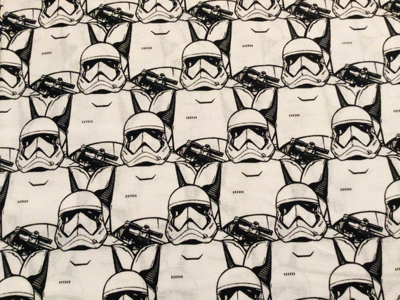 Stormtrooper Fabric by the 1/2 Yard - Etsy
