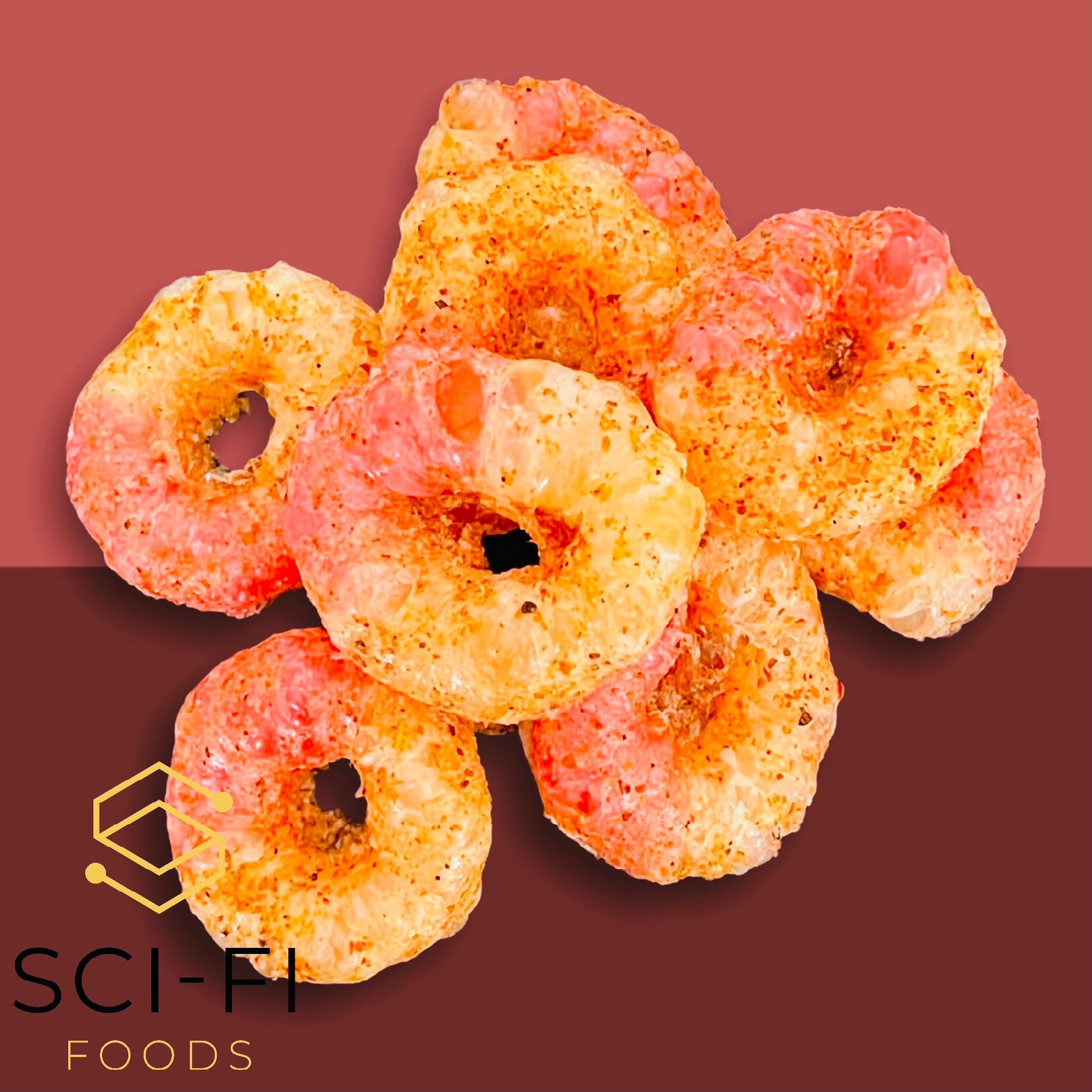 Freeze Dried Chamoy Spiced Peach Rings Etsy