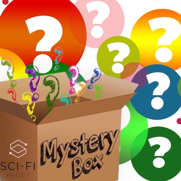 Sci-Fi Foods UK Freeze Dried Sweets and Candy Mystery Box Favourites and Surprises Small Large Presents