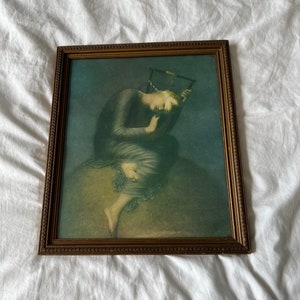 ヴィンテージのプリント絵画 George watts hope - Etsy 日本