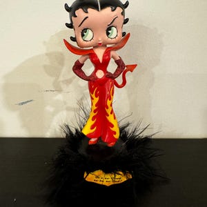 Betty Boop Angel Lil' Devil ボブルヘッド ベティー BETTY BOOP Angel / Devil - Etsy