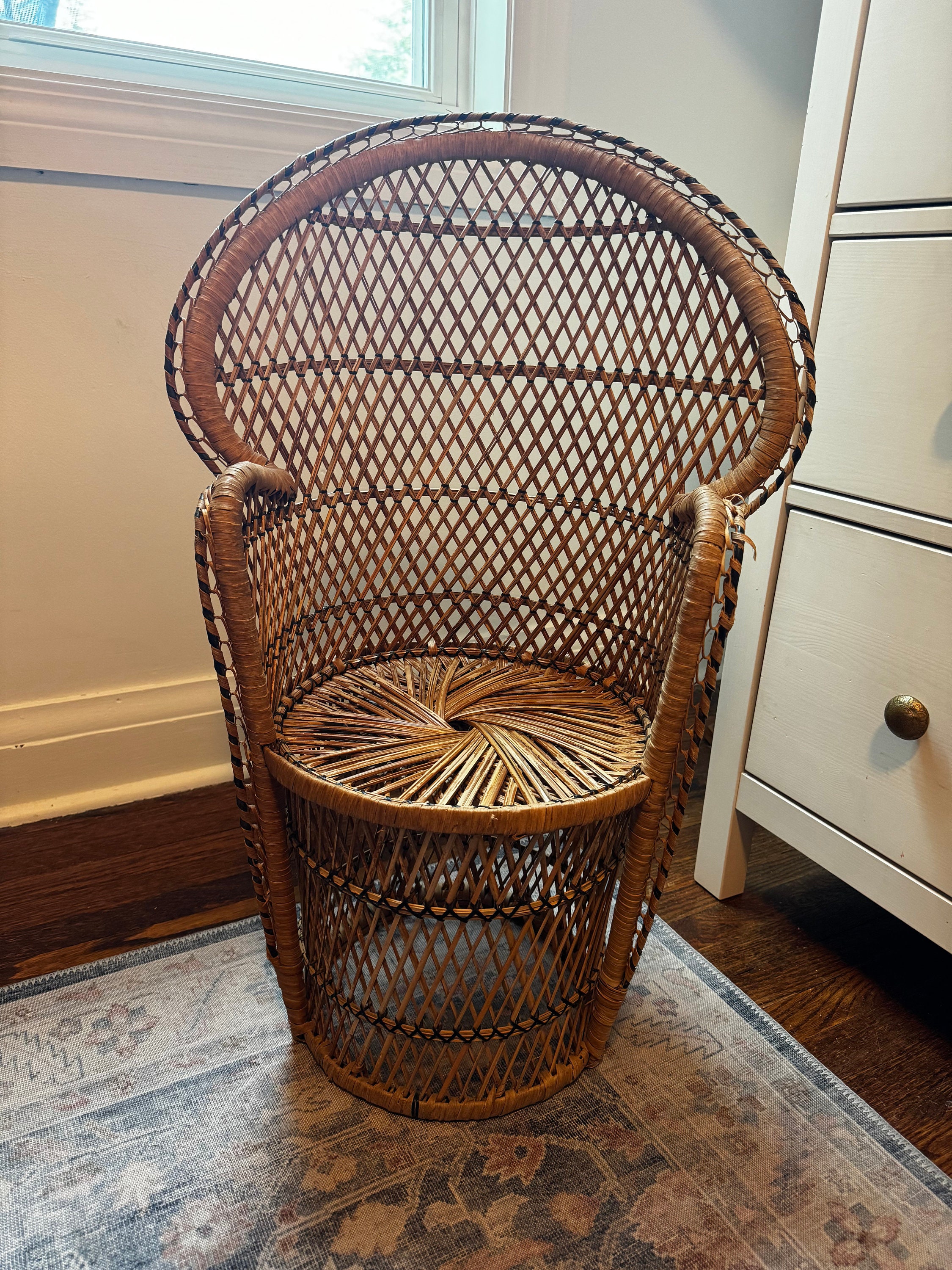 Vintage rattan chair - Etsy 日本