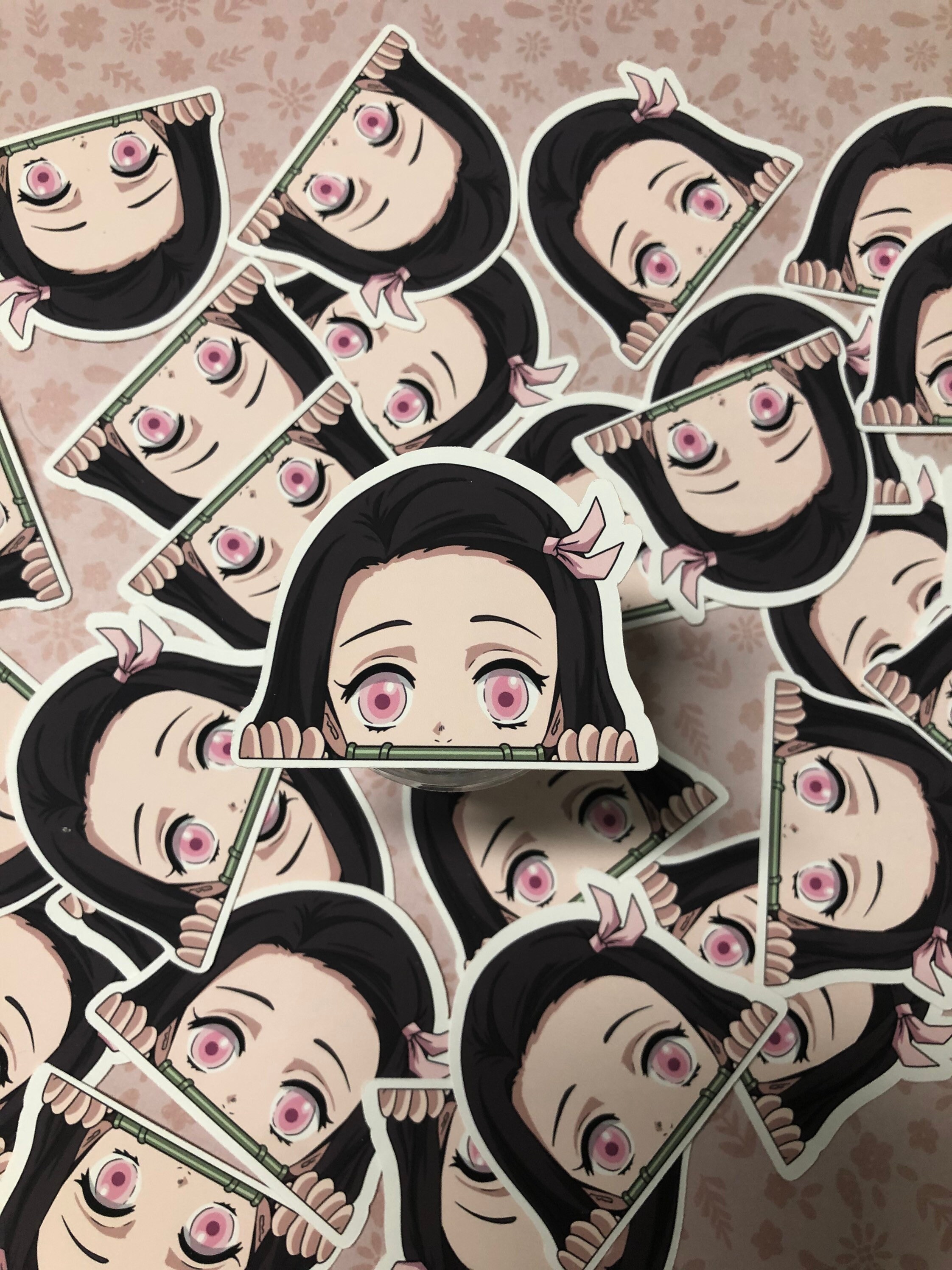 Anime Peeker Vinyl Sticker Water