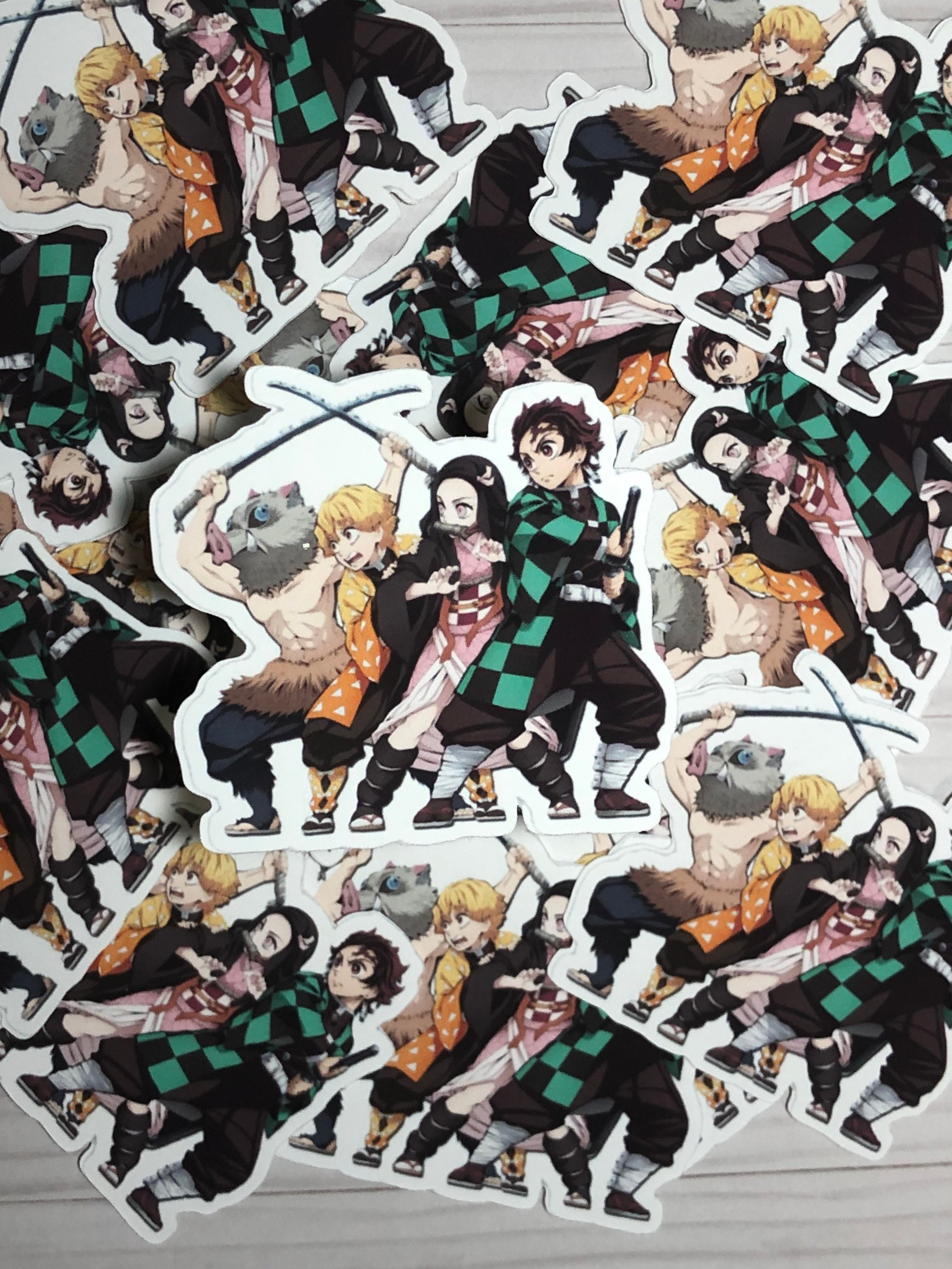 Anime vinyl stickers waterproof