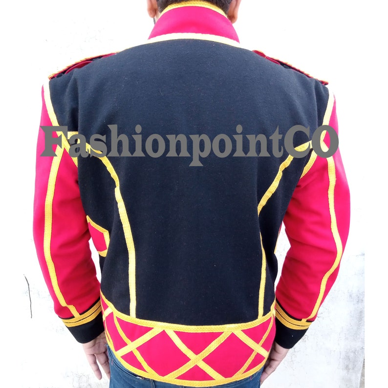 Mens Michael Jackson Leave Me Alone Military Wool Jacket,Mens Fashion Military Style Jacket