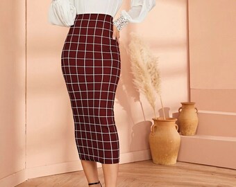 long summer pencil skirts