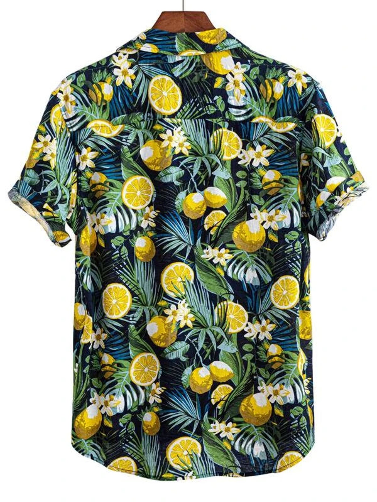 lemon hawaiian shirt