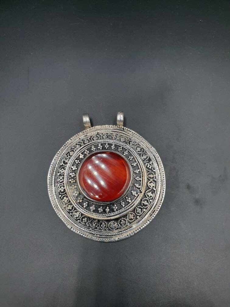 Afghani handgemachte Karneol Stein Antik Design alte Arbeit | Etsy