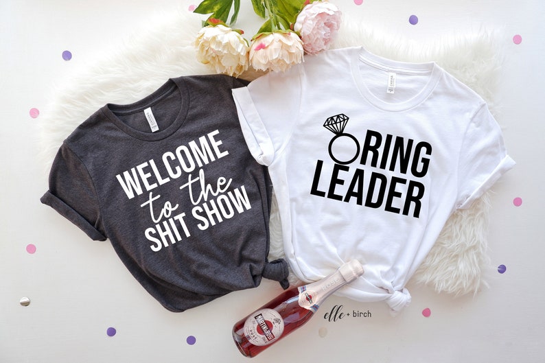 Funny Bachelorette Party Shirts Welcome to the Shitshow image 0