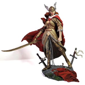 Ma.len.ia Bla.de von M.iq.ue.lla Abbildung Gemalt Hochwertige Kunst Figur Statue Figuren, Geburtstagsgeschenk, Weihnachtsgeschenk Spiel Geschenk