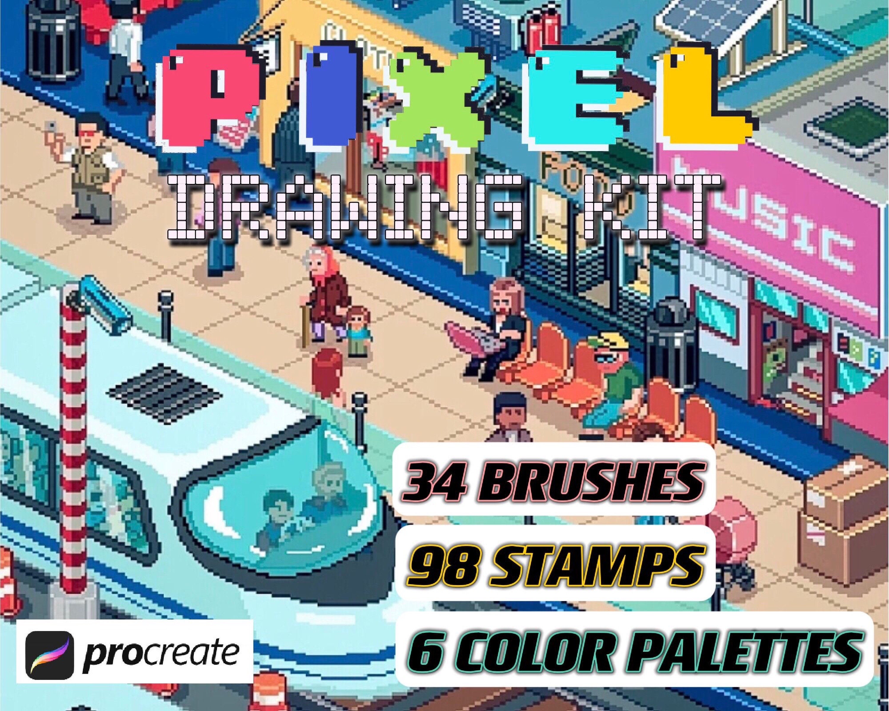 Pixel Art: Making Link 32x32 sprites (Hama palette) 