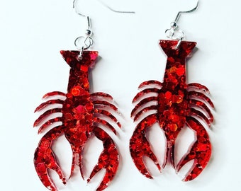 Crawfish Earrings