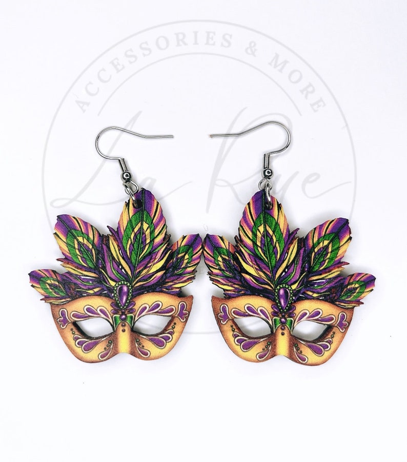 Mardi Gras Mask Etsy