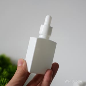 1-200pcs 30ml 1oz Matte White Glass Essential Oil Dropper Bottle, Serum Oil Pipette Dropper Bottle, Wholesale