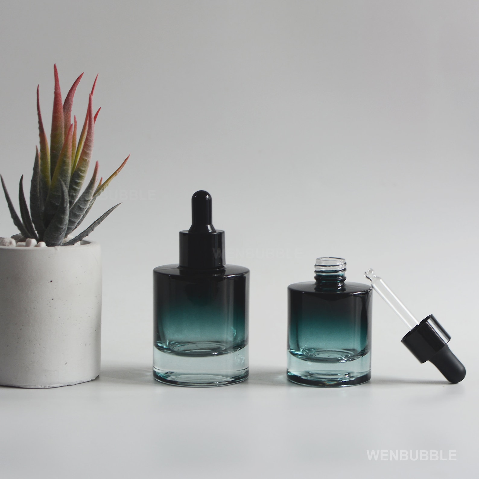 50-200pcs 30ml 50ml Luxury Cosmetic Packaging Container, Black ...