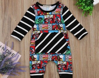 baby boy superhero clothes
