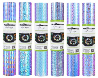 Patterned Opal Adhesive Vinyl - Teckwrap Craft - Cricut - Silhouette