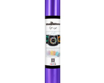 Metallic Satin Adhesive Vinyl - Teckwrap Craft - Cricut - Silhouette