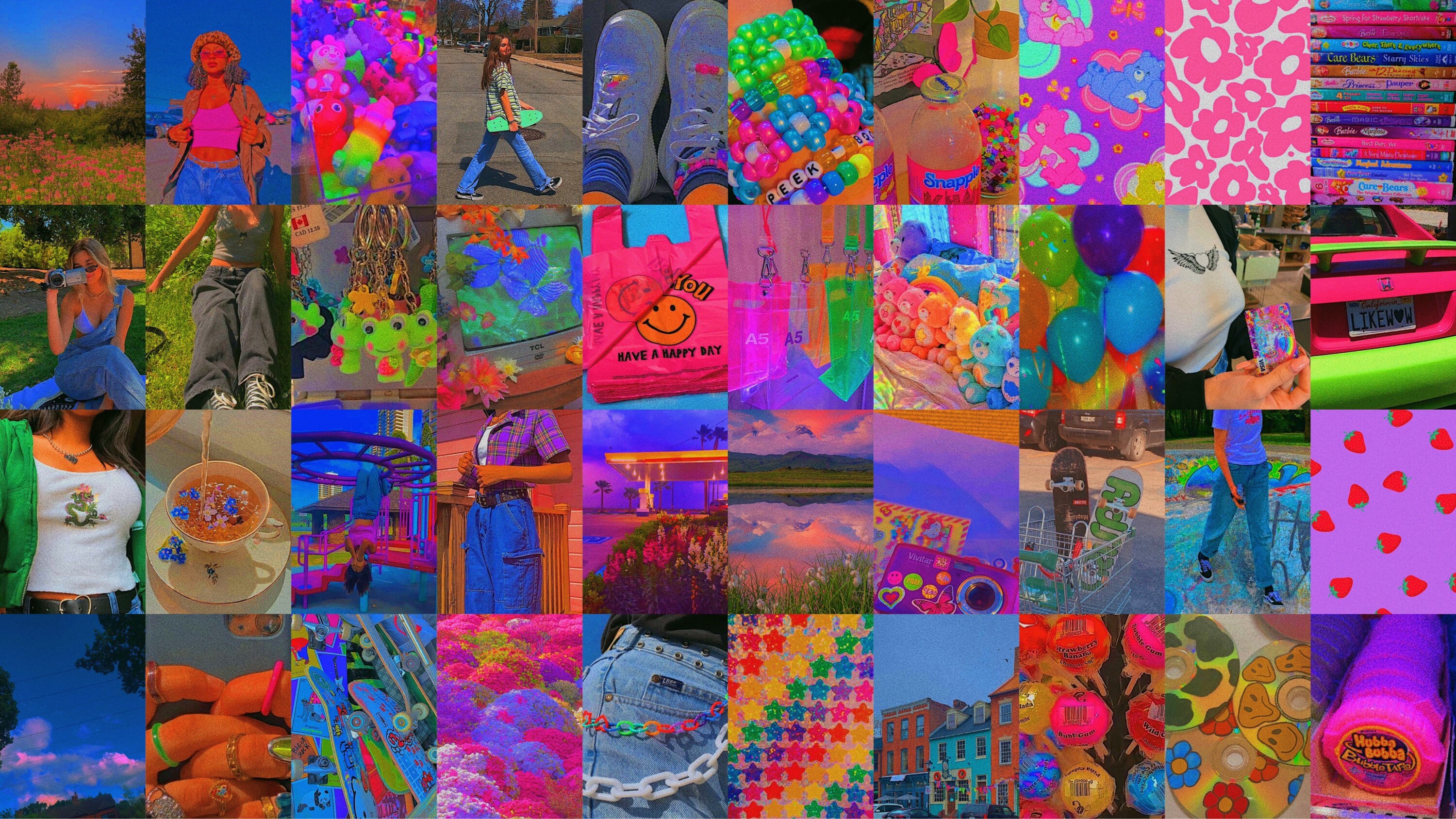 Aesthetic Wall Prints Kit Indie Printed Photo Kit Bedroom Dorm Etsy