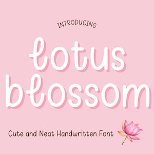 Cute Handwritten Font, Neat Handwriting, Cute Font, Digital Planner Font, Digital Notes, Note Taking Font, Goodnotes Font, Font Download