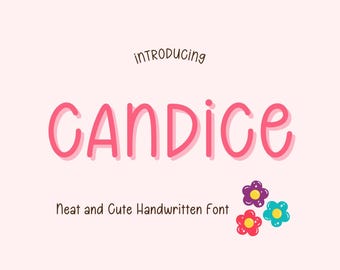 Saubere handgeschriebene Schrift, Saubere Handschrift, Niedliche Schrift, Digitaler Planer Schrift, Digitale Notizen, Notizen Schrift, Goodnotes Schrift, Schrift Download