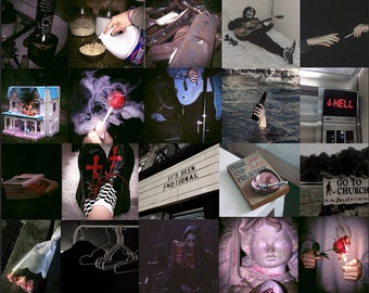 Grunge Collage Kit | Etsy