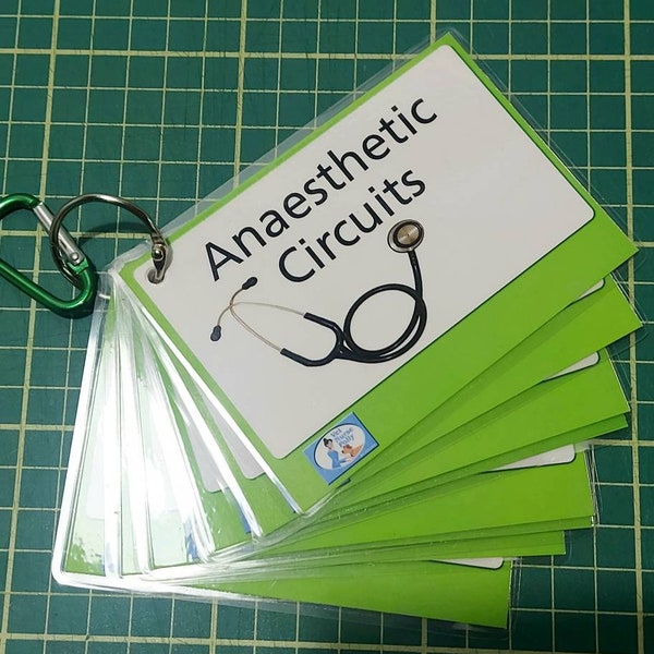Veterinary Nursing Flash Card Etsy