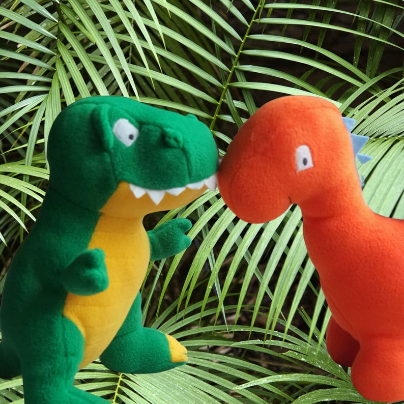 Terry The TRex Dinosaur Cuddly Toy Dino Custom colours Etsy