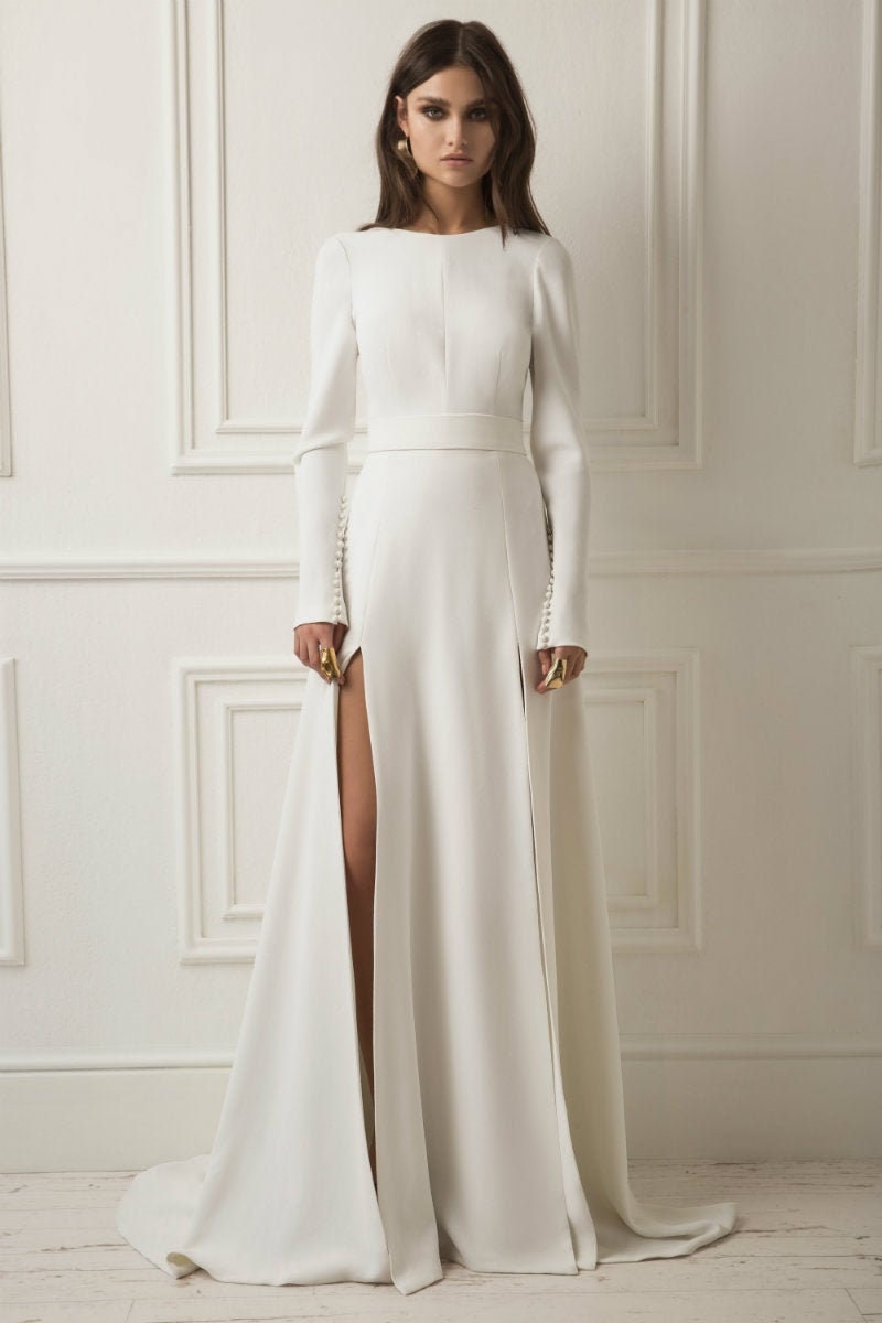 Wedding Dress Long Sleeve Bohemian 